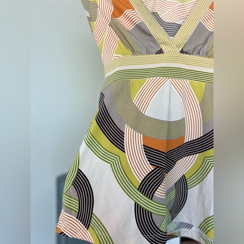 Vintage Y2K BCBG v-neck blouse-XS - Picture 3 of 4